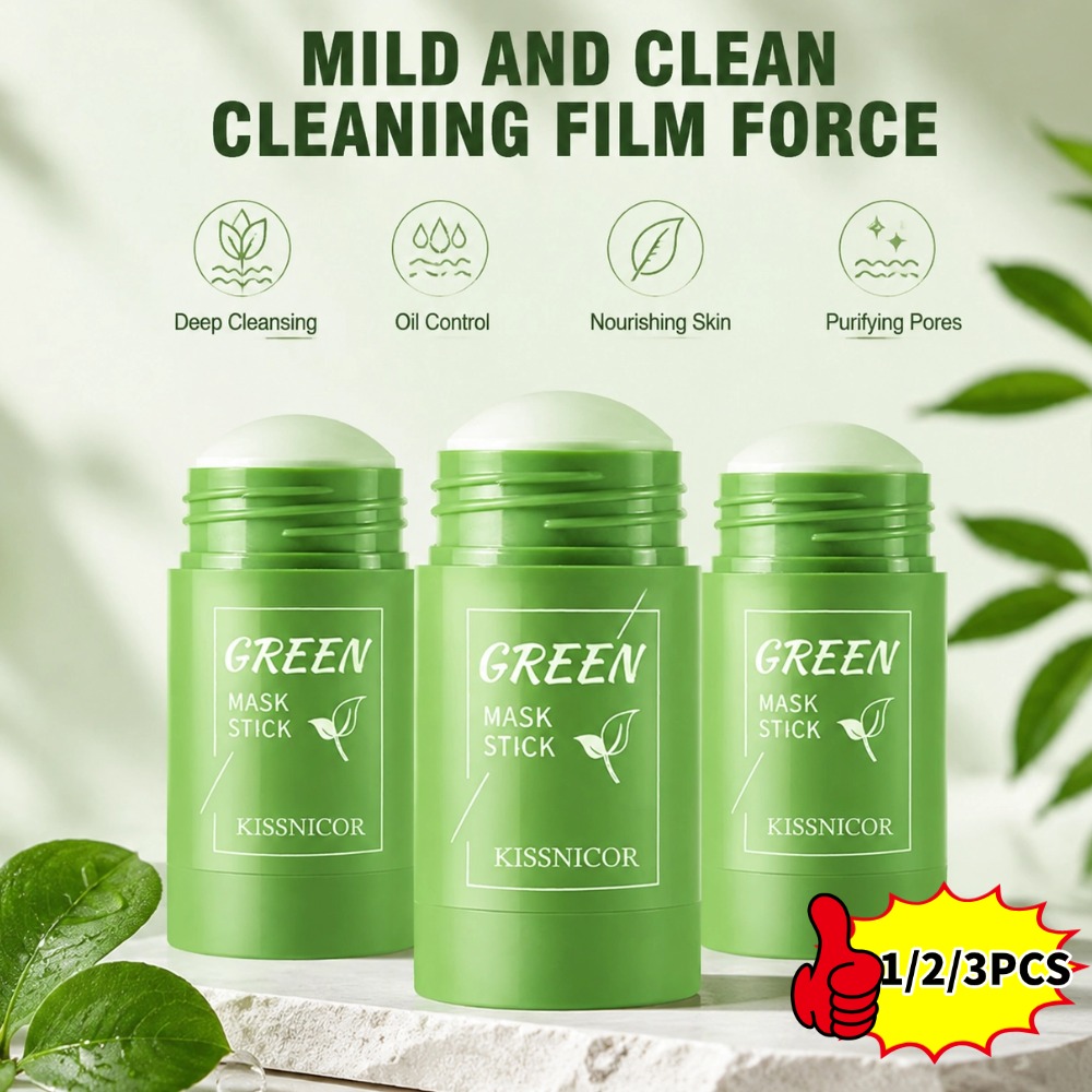 Green Tea Cleansing Clay Mask - Groene Thee Klei Stick Gezichtsmasker Dieptereinigend