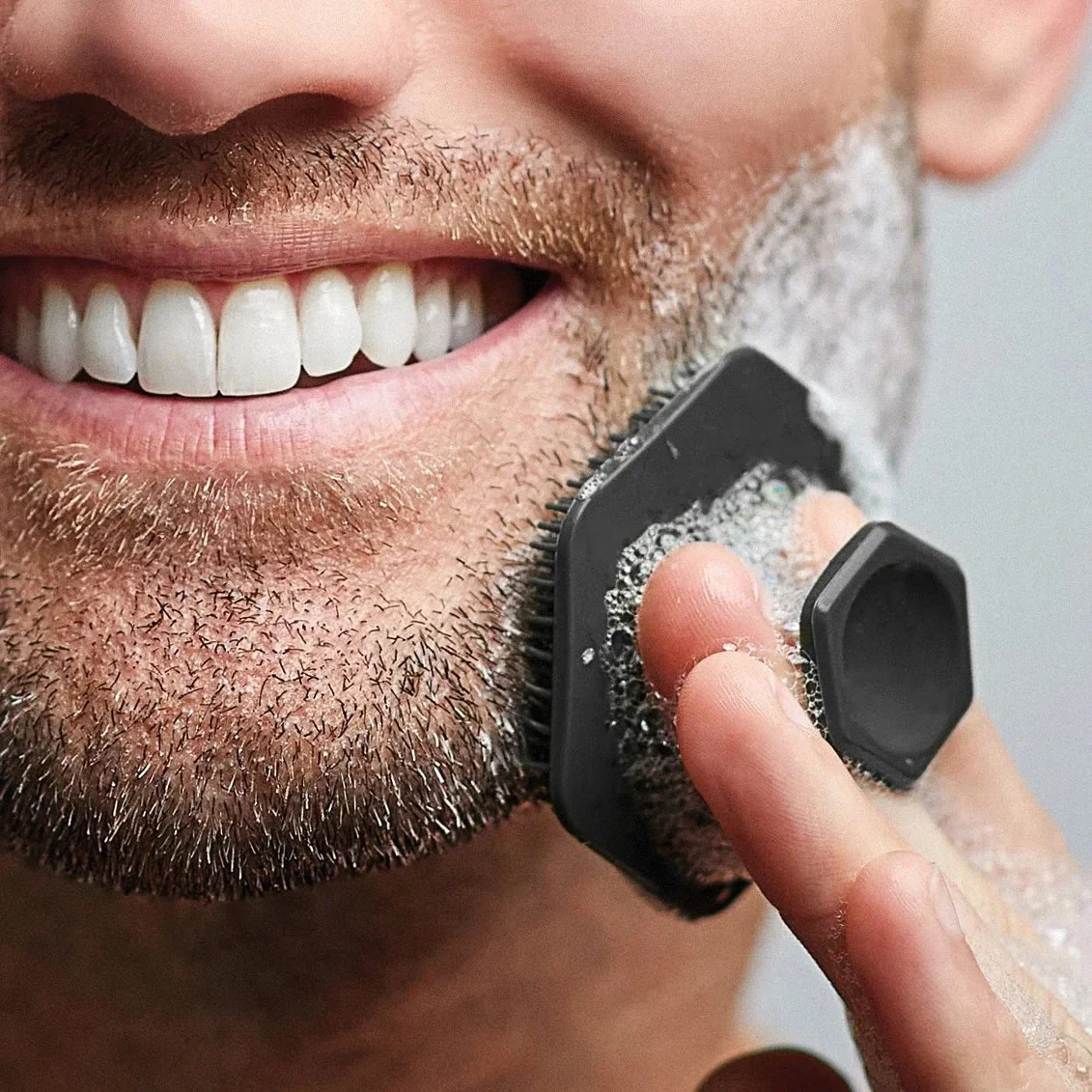 Silicone Face Scrubber Electric - Siliconen gezichtsreinigingsborstel scrubber mannen miniatuur gezicht