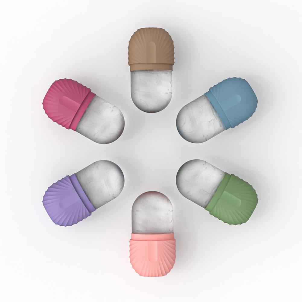 Face Ice Roller Puffiness - IJsroller voor huidverzorging, siliconen ijsrollervorm voor