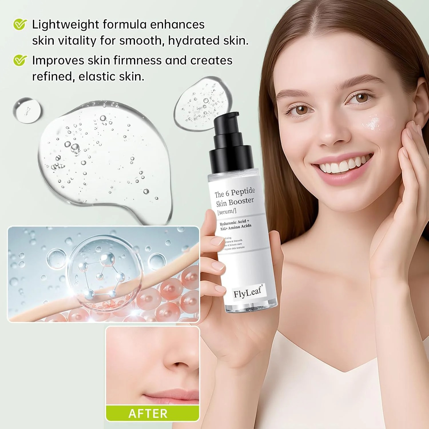 150ml Peptide Skin Booster Ton - Hyaluronic Acid Facial Serum recensie en prijs