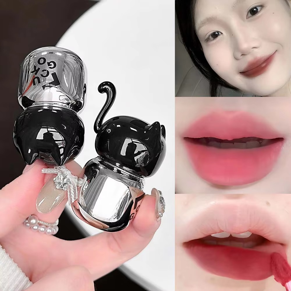 Schattige kattenlippenstift me - Matte Velvet Lip Tint Long Lasting recensie en prijs