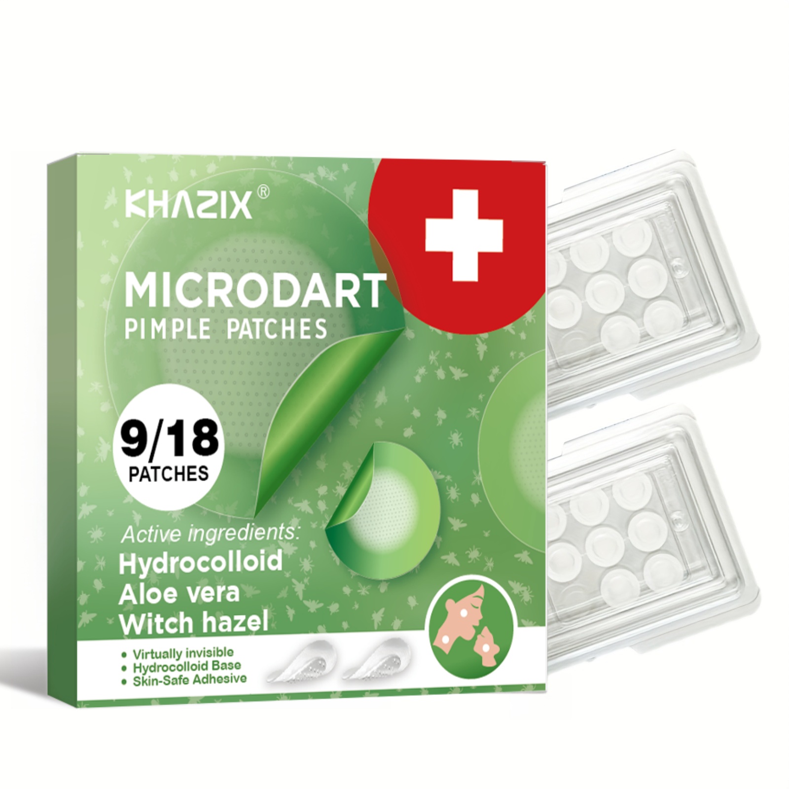 Overnight Micro-Dart Acne-plei - Hydrocolloid Pimple Patch recensie en prijs