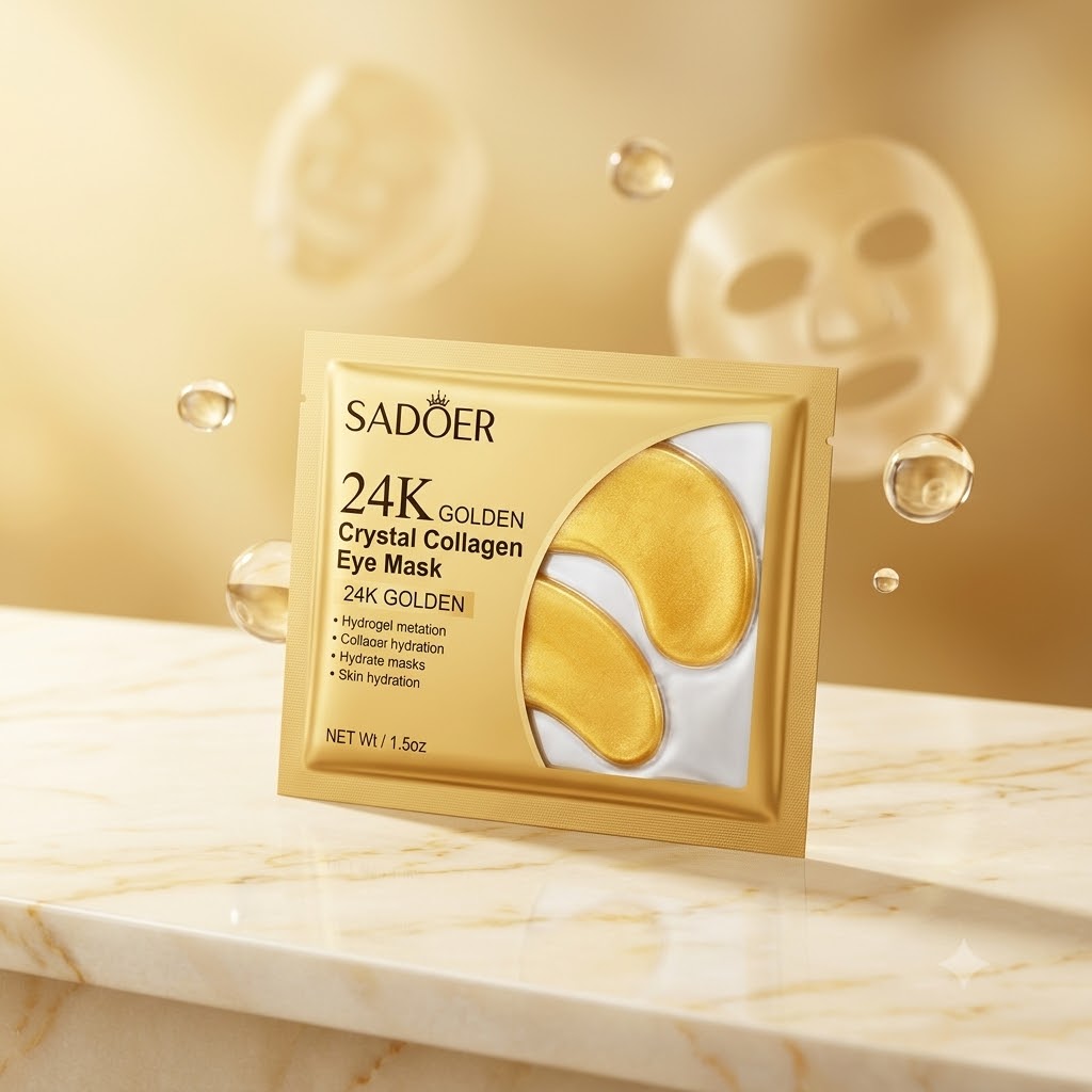 10 stuks gouden collageen onde - Collagen Under Eye Patches recensie en prijs