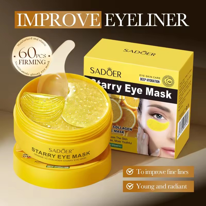 60 stks SADOER Vitamine C Kris - Collagen Under Eye Patches recensie en prijs