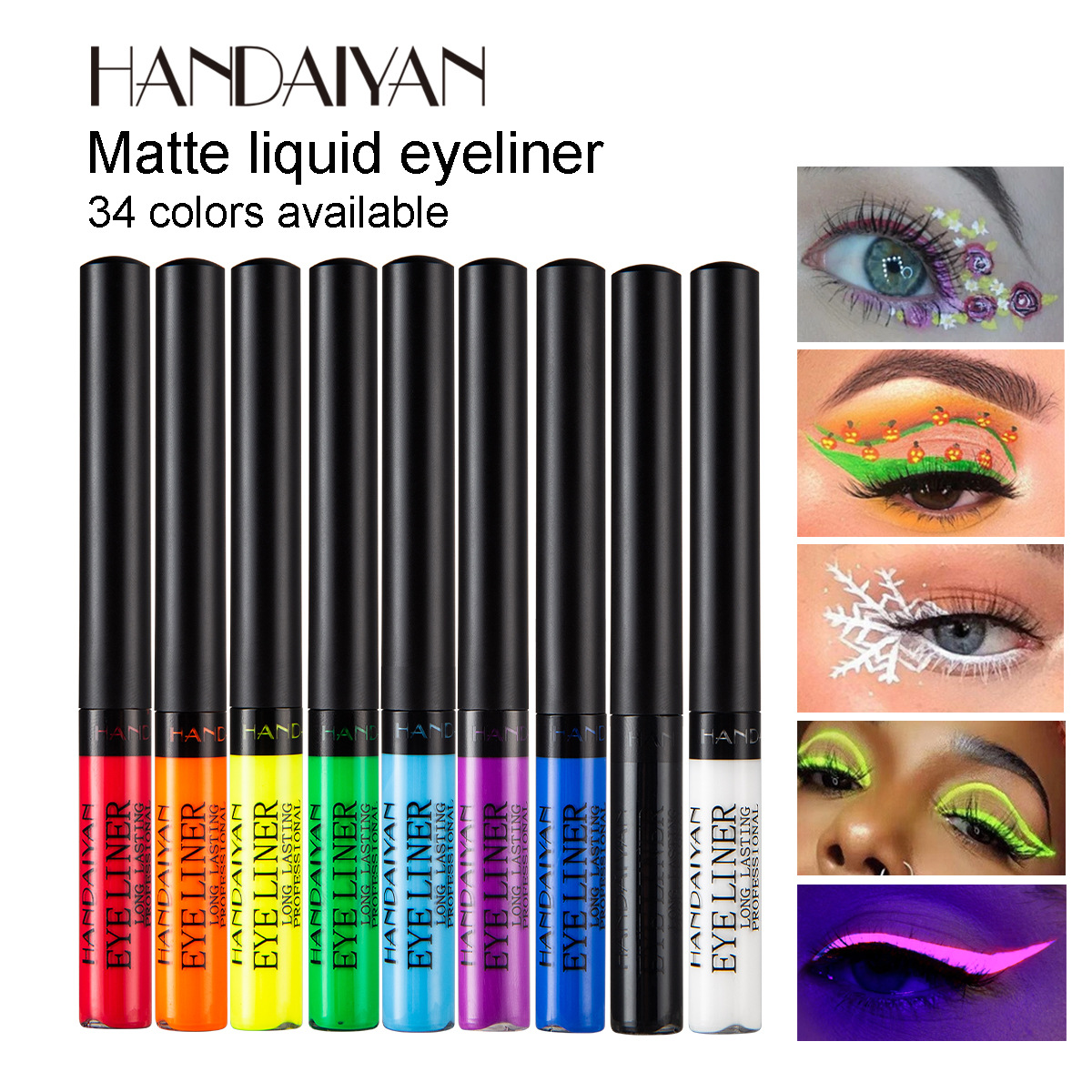 Neon UV Glow Eyeliner Pen Wate - Waterproof Liquid Eyeliner Pen recensie en prijs