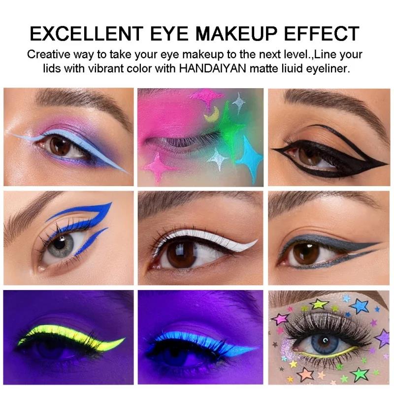 Neon UV Glow Eyeliner Pen Wate - Waterproof Liquid Eyeliner Pen recensie en prijs