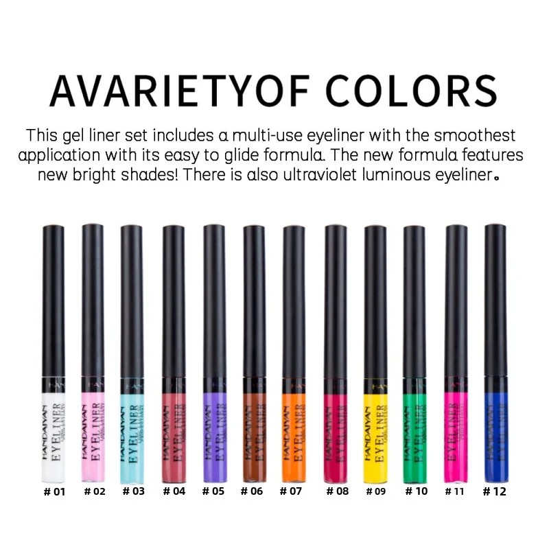 Neon UV Glow Eyeliner Pen Wate - Waterproof Liquid Eyeliner Pen recensie en prijs