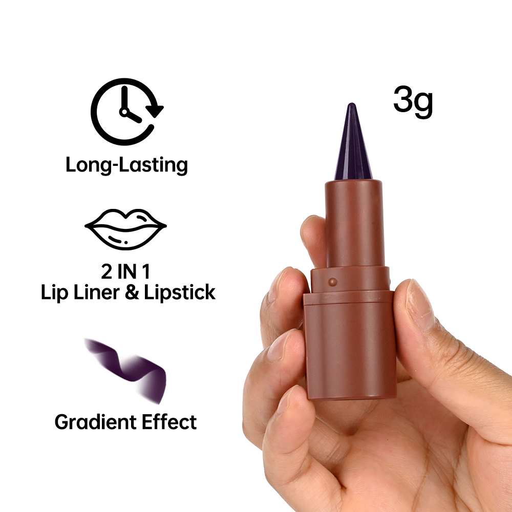 5 tinten Gradient Lip Crayon M - Matte Velvet Lip Tint Long Lasting recensie en prijs