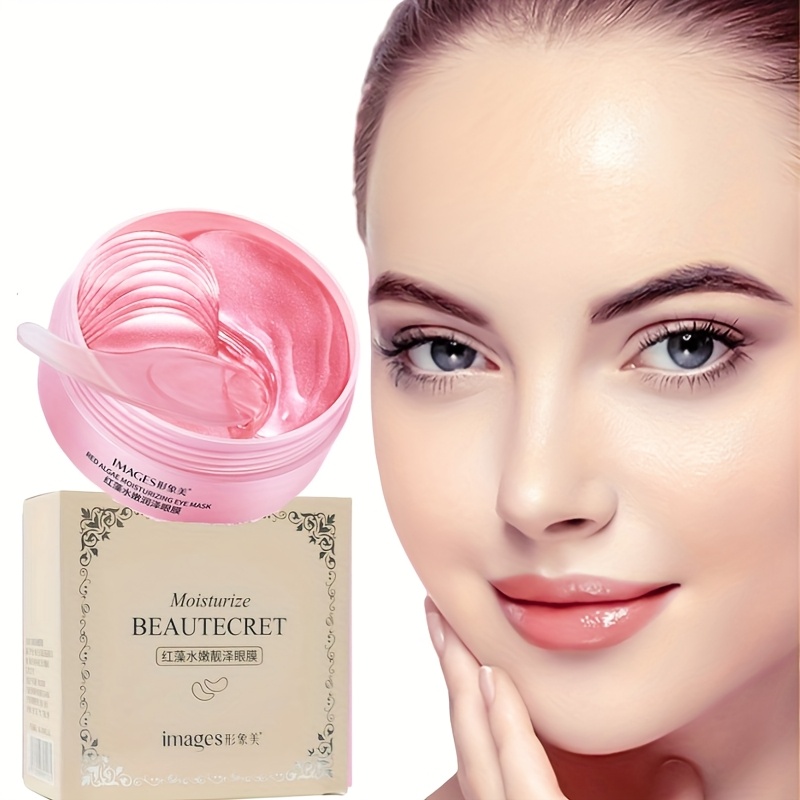 60-delige oogmaskers met rode  - Collagen Under Eye Patches recensie en prijs