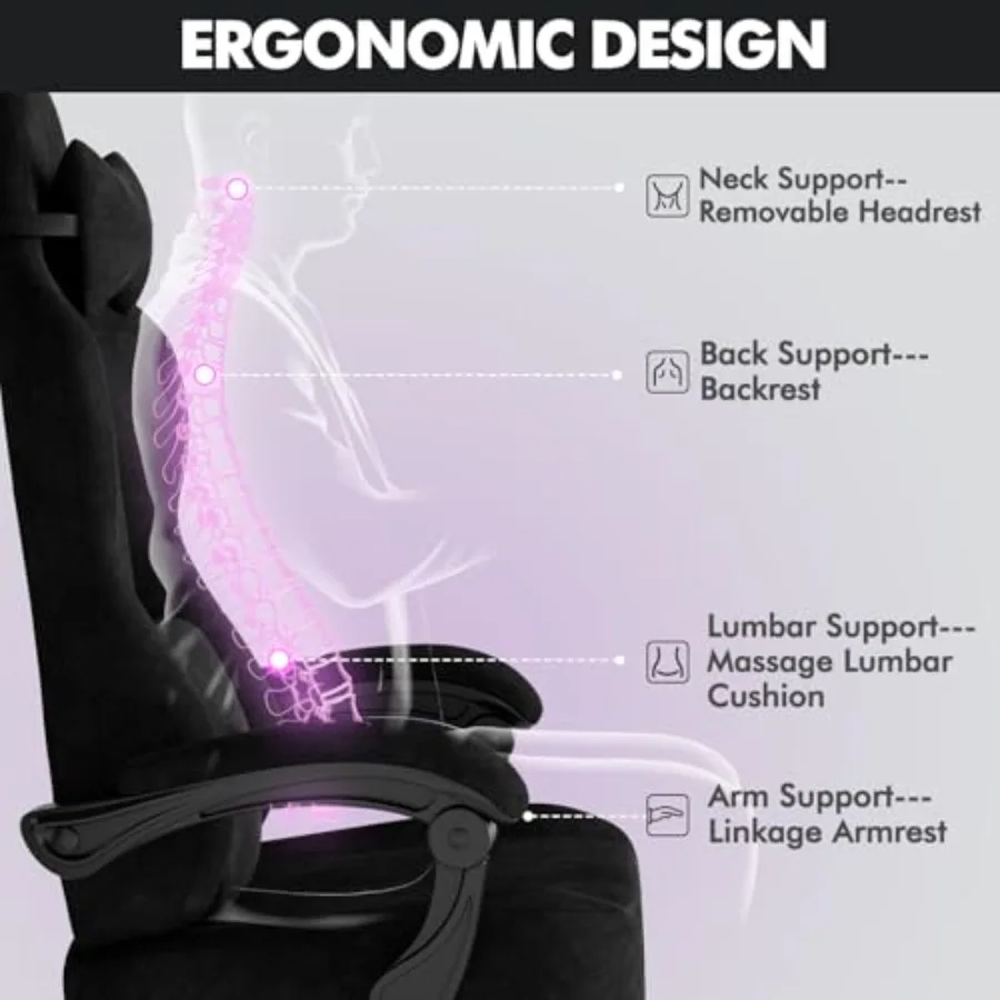 Gamingstoelen voor videospeler - Massage recensie en prijs