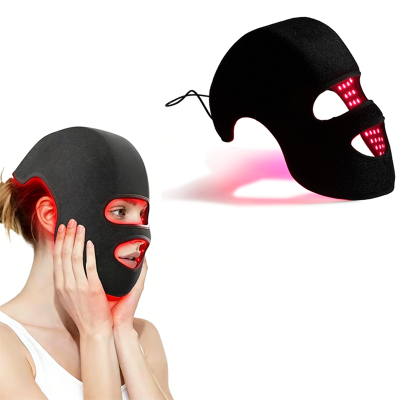 4 Kleuren LED Hoed & Gezichtsm - Led Light Therapy Face Mask recensie en prijs
