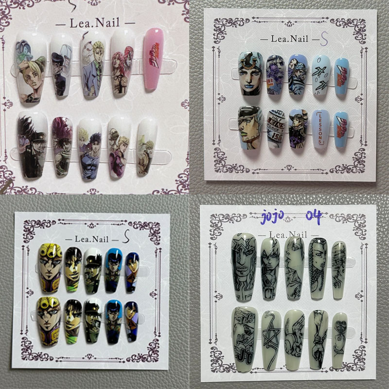 JOJO Nail Art Student Anime Ca - Nail Art recensie en prijs