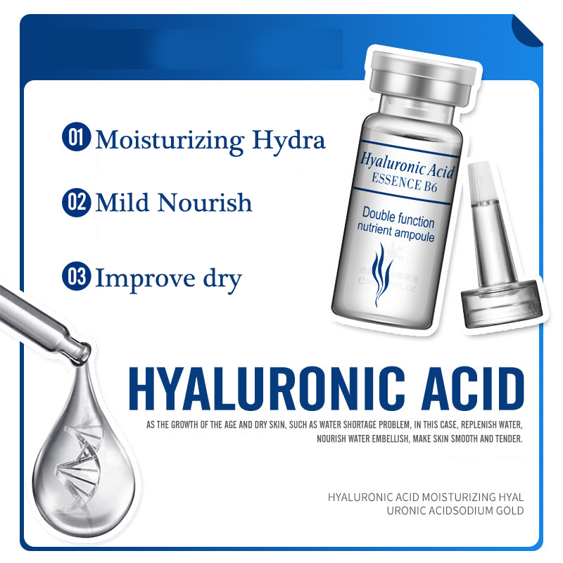BIOAQUA 10 stks/partij Hyaluro - Hyaluronic Acid Facial Serum recensie en prijs