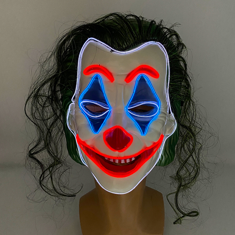Cosplay DC Joker Hoofddeksel M - Led Light Therapy Face Mask recensie en prijs