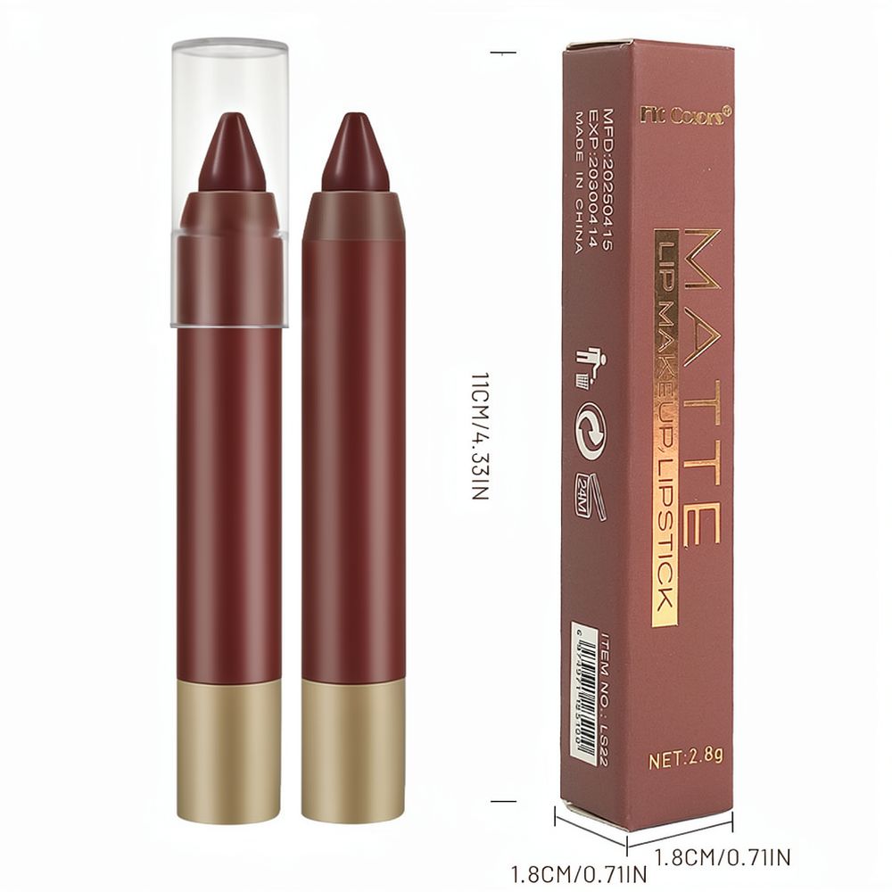 Fit Colors Matte Lipstick, wat - Matte Velvet Lip Tint Long Lasting recensie en prijs