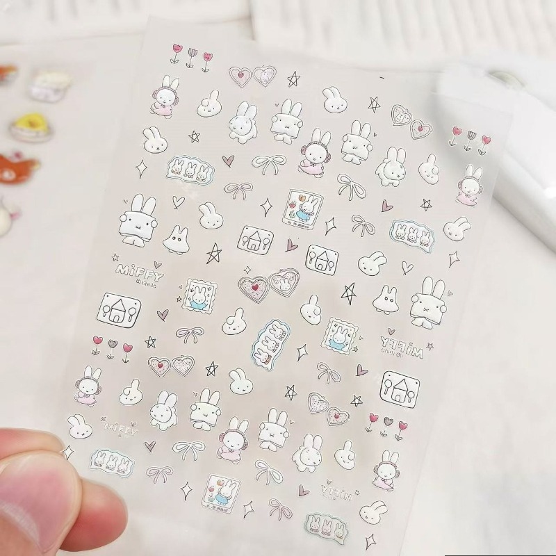 Nijntje cartoon nagelstickers  - Nail Art recensie en prijs