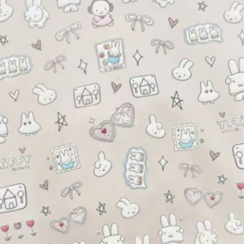 Nijntje cartoon nagelstickers  - Nail Art recensie en prijs