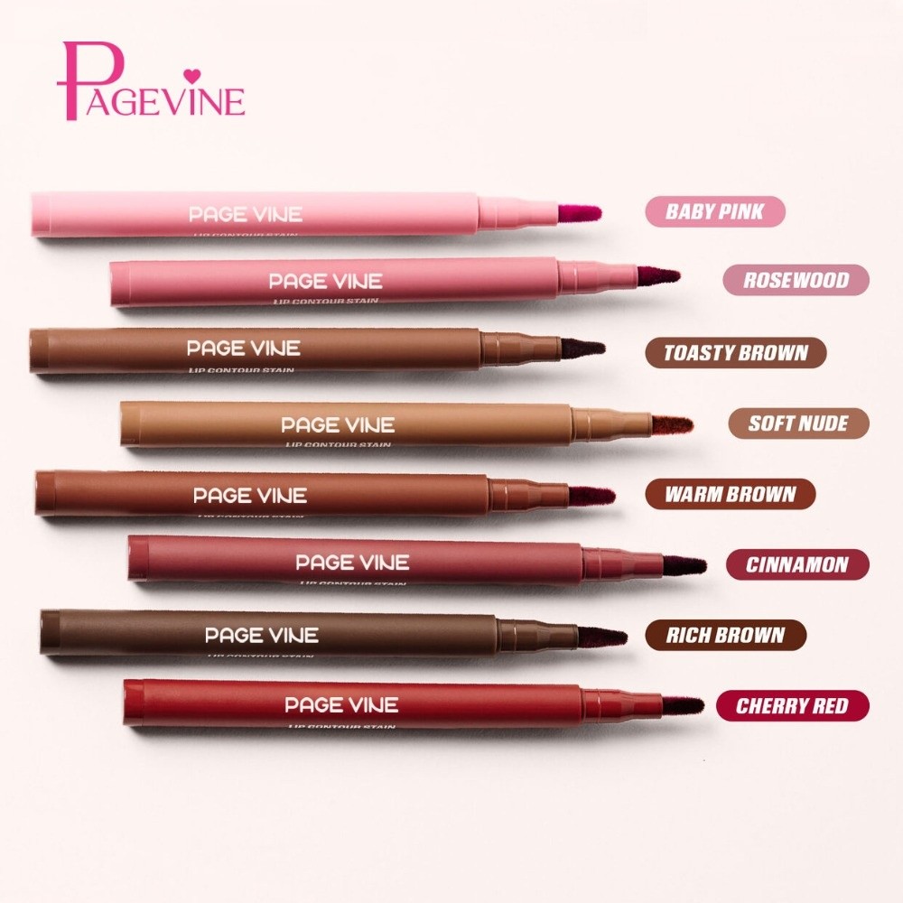 Fluweelbruine Lip Liner Potloo - Matte Velvet Lip Tint Long Lasting recensie en prijs
