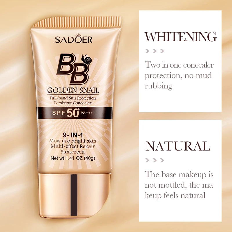 SPF50 Zonnebrandcrème BB Cream - Spf 50 Waterproof Sunscreen recensie en prijs