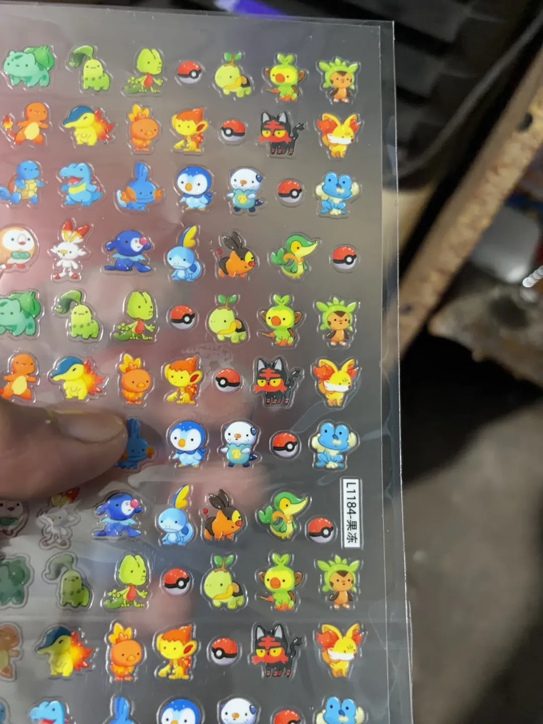   Nagelstickers Charmander Bul - Nail Art recensie en prijs