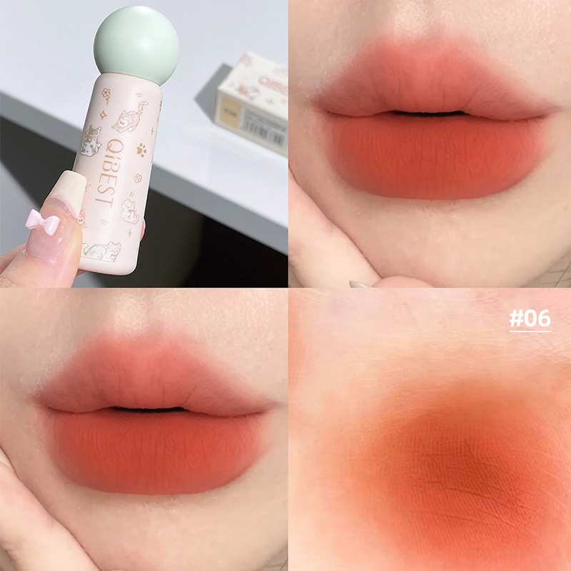 QIBEST Leuke Fluwelen Matte Li - Matte Velvet Lip Tint Long Lasting recensie en prijs