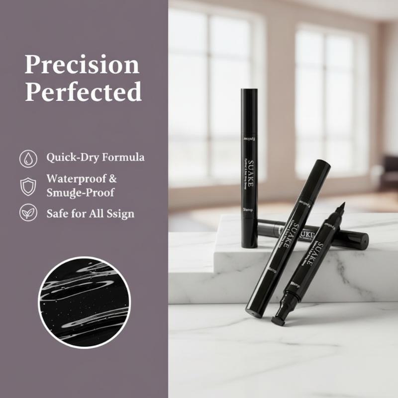 2PCS Zwarte Eyeliner Dubbelzij - Waterproof Liquid Eyeliner Pen recensie en prijs